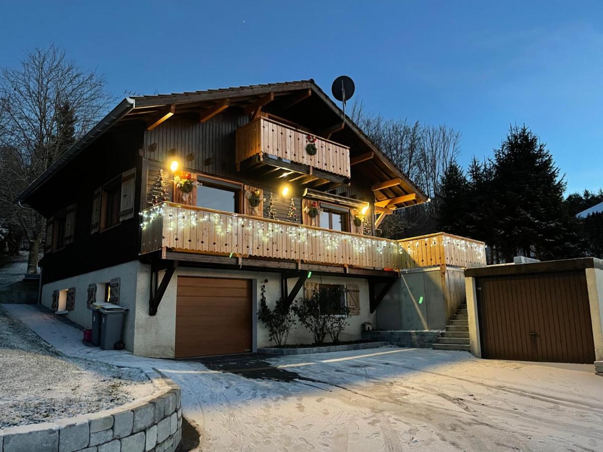 Chalet-Michel Avec Spa Montperreux المظهر الخارجي الصورة